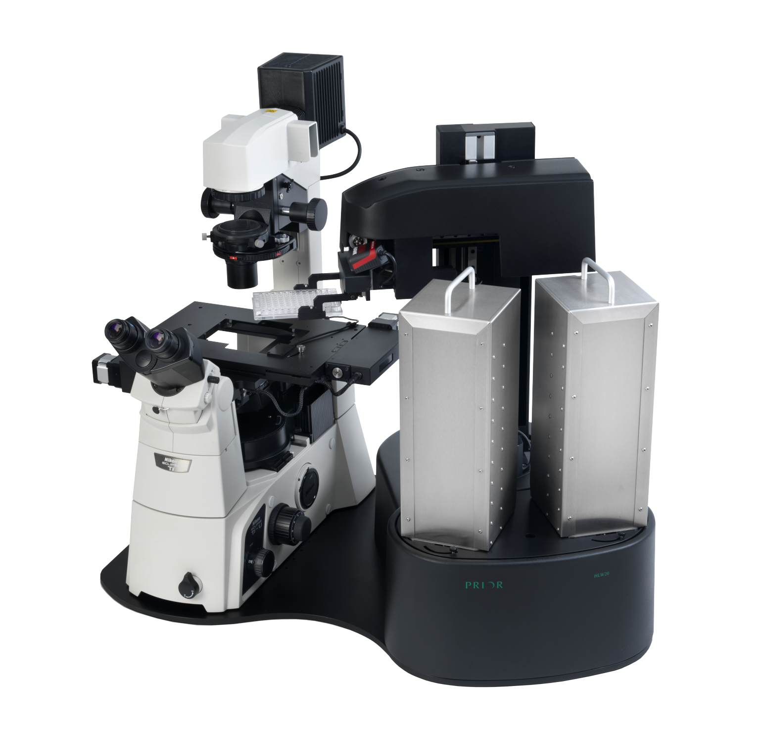 Prior offer a range of microscope components including robotic sample holders, Piezo assemblies and more