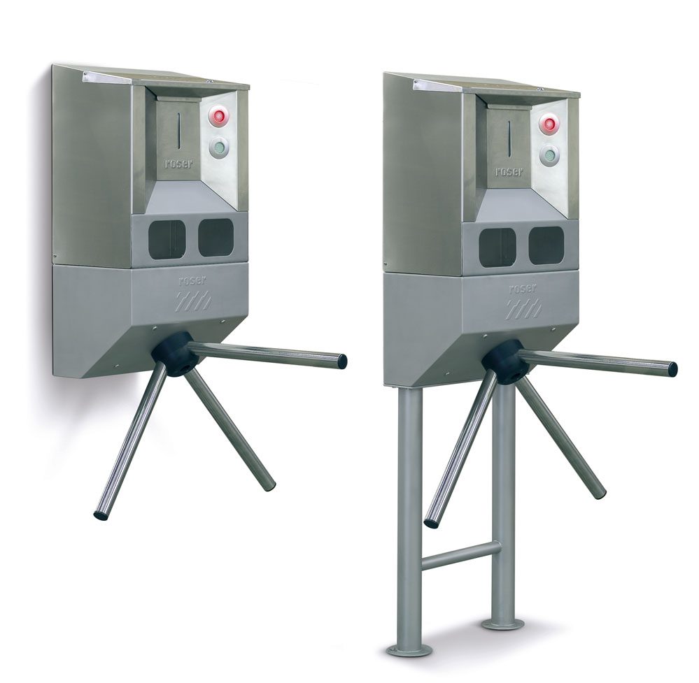 The motorised turnstile