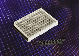 The high binding plates are optimised for passive adsorption of proteins with different grades of hydrophilicity