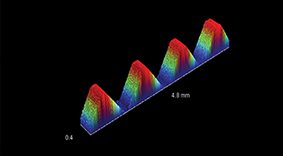Lead angle of screw threads can easily be measured at 60° with a WLI-based 3D optical profiler
