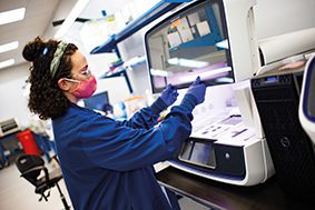 Thermo Fisher is supporting the drive for real-time insights into Covid variants