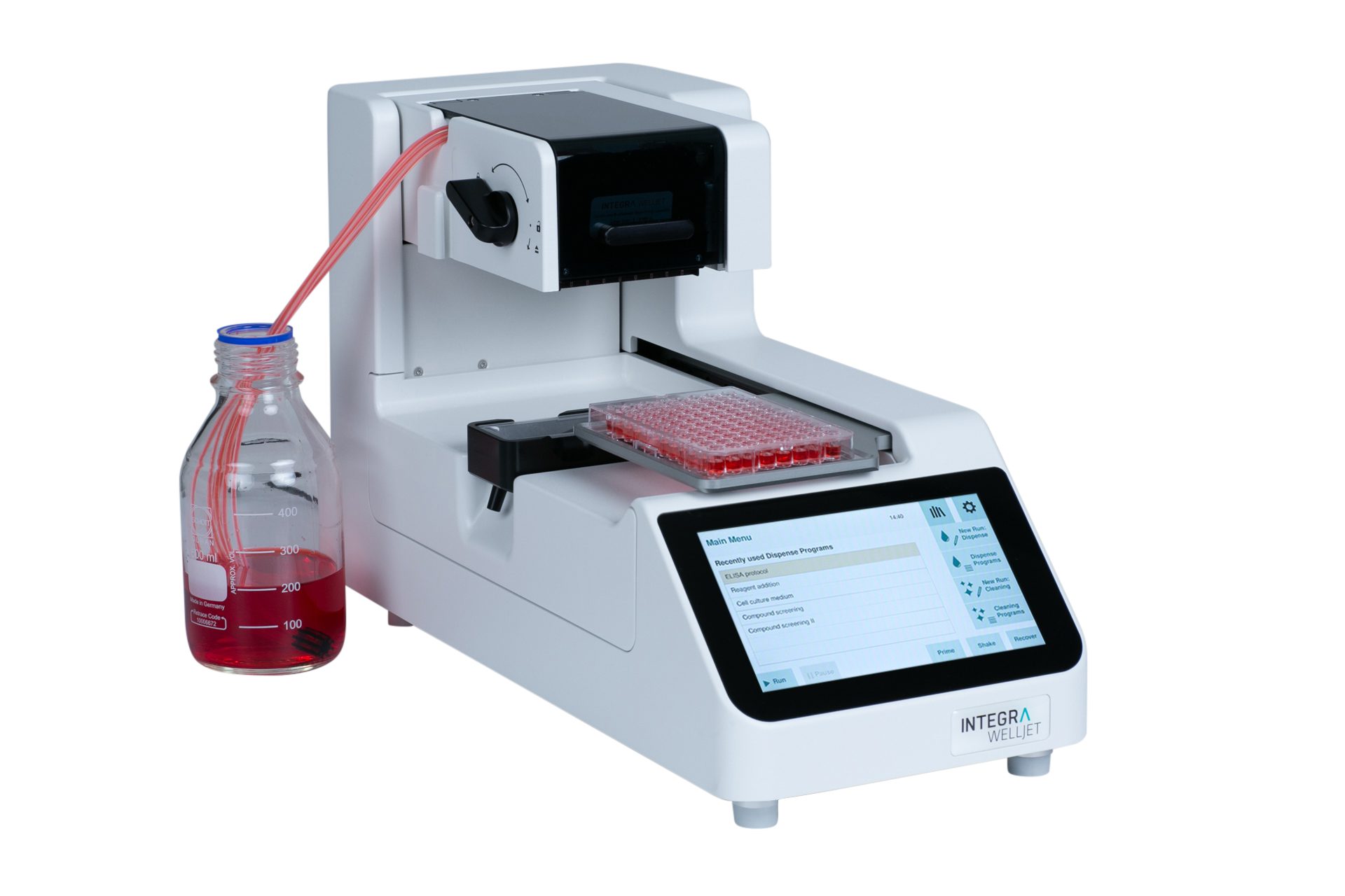 WELLJET reagent dispenser and stacker