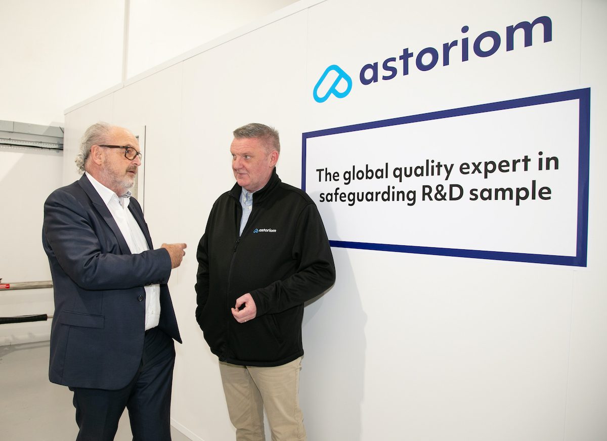 Gerald Hurley, CEO of Waterford Chamber of Commerce and Con Hurley, Astoriom Account Manager