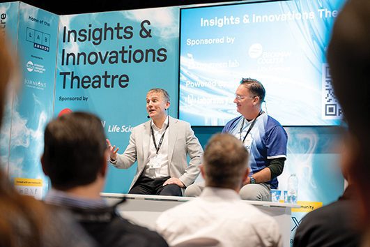 Dr Jakob Maciejko presented on genomic advances at Lab Innovations 2024