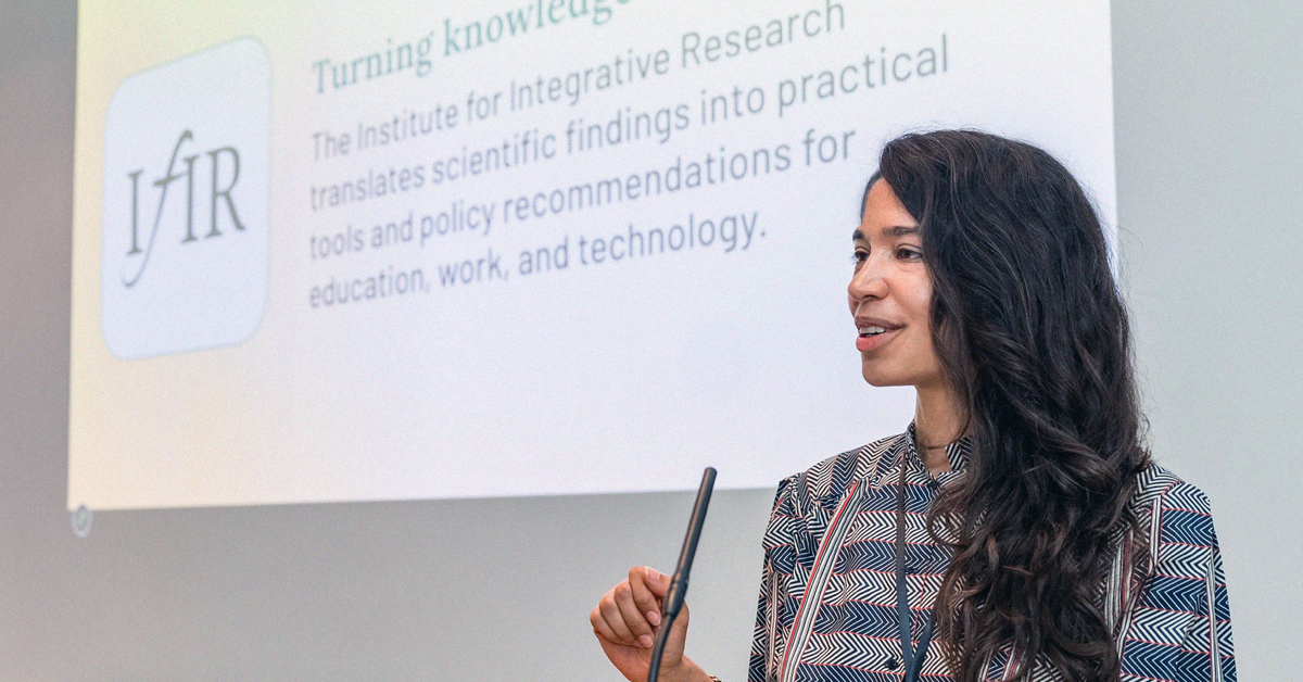 Dr Anne-Laure Le Cunff announces the launch of the Institute for Integrative Research.